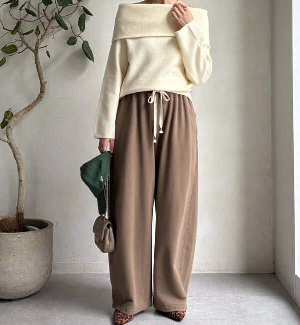  「ドロストスウェットパンツ」|チノ|