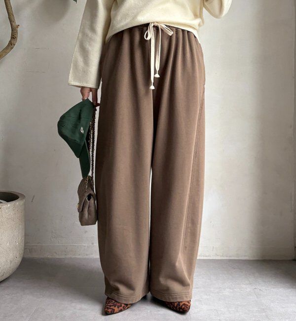  「ドロストスウェットパンツ」|チノ|