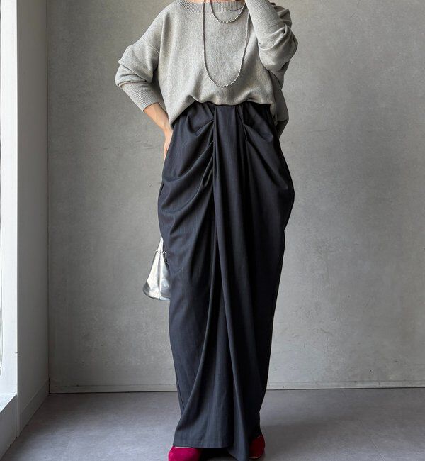  「ボートネックプルオーバー」|ニット・セーター|