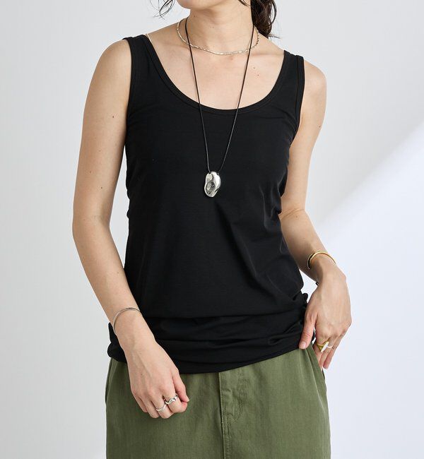  「MYSELFbyRD/LONG TANK SLIP」|キャミソール|