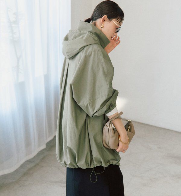  「予約【花粉ガード・撥水加工・UVカット機能】ドルマンフーディライトコート」|その他|