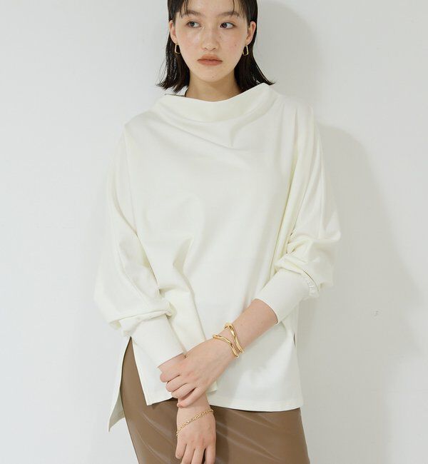  「ボトルネックポンチプルオーバー」|Tシャツ・カットソー|