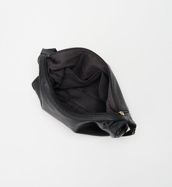  「ソフトレザーラウンドビッグショルダーバッグ」|ショルダー・メッセンジャー|