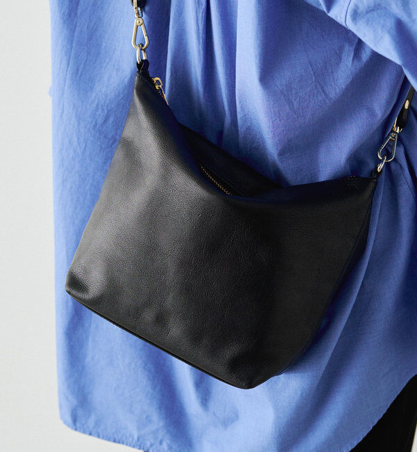  「ソフトレザーシンプルショルダーバッグ 」|ショルダー・メッセンジャー|