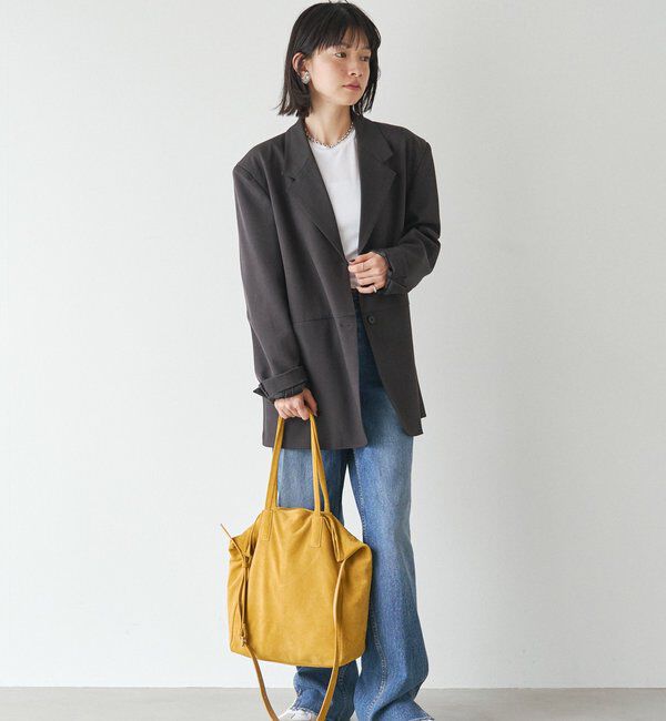  「【再値下げ】スエード2WAYトートバッグ」|トートバッグ|
