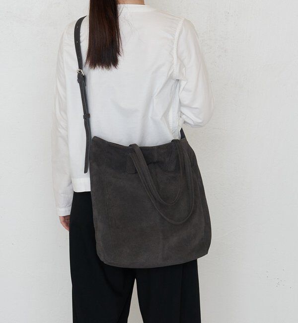  「【再値下げ】スエード2WAYトートバッグ」|トートバッグ|