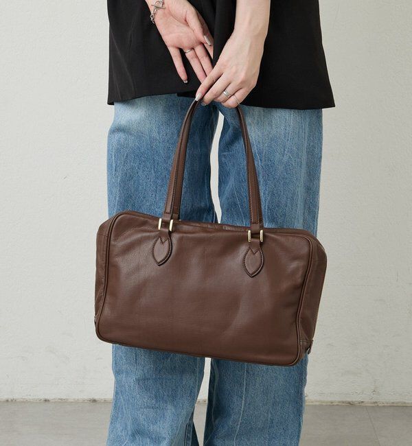  「レザーボストンバッグ」|ボストンバッグ|