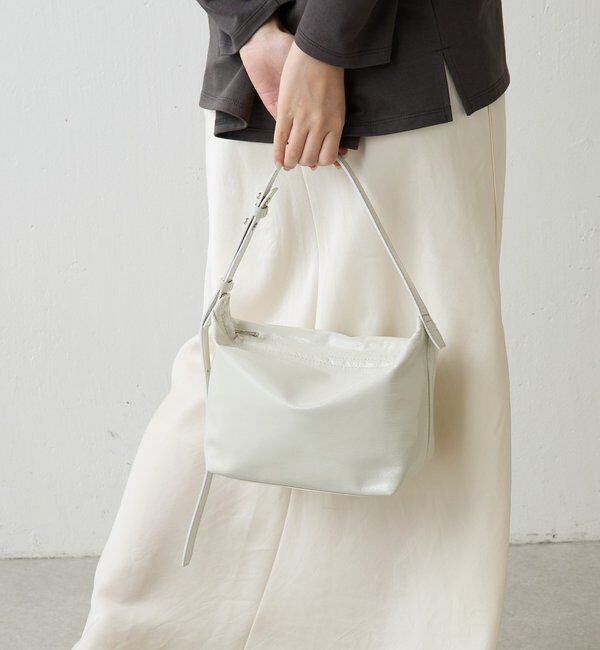  「【再値下げ】エナメルワンショルダーバッグ」|ショルダー・メッセンジャー|