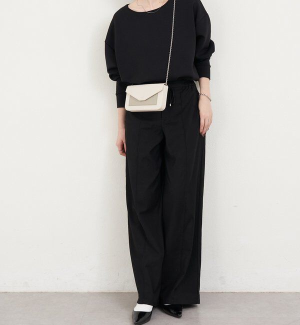  「【再値下げ】バイカラーレザーウォレットショルダー」|その他|