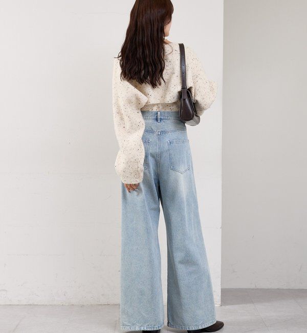  「【新色ブルー登場！】フレアデニム」|デニム|