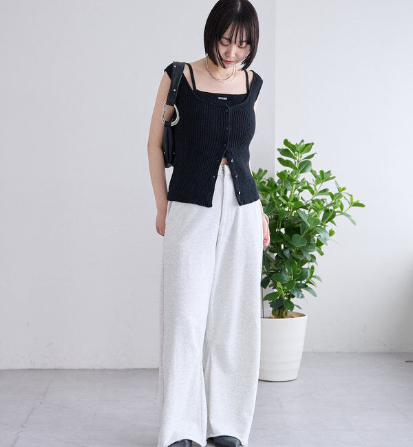  「カーブスウェットパンツ」|チノ|