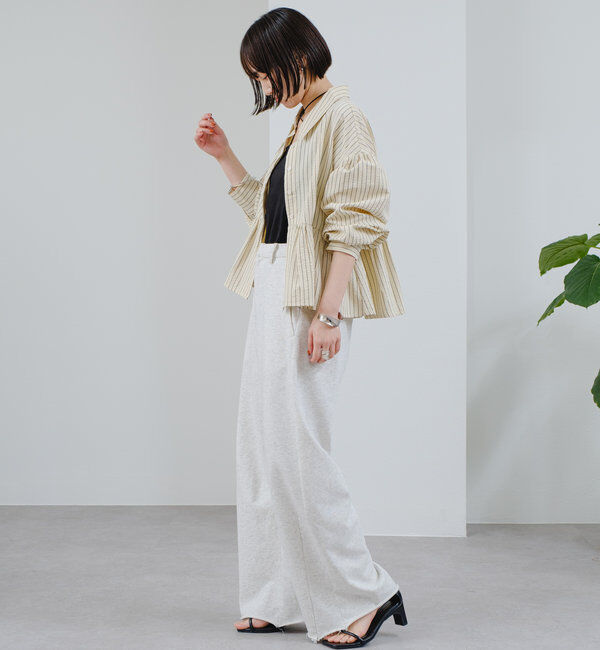  「カーブスウェットパンツ」|チノ|