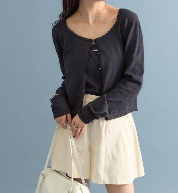  「針抜きニットカーデSET」|カーディガン|