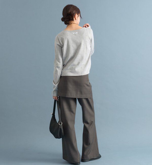  「針抜きニットカーデSET」|カーディガン|