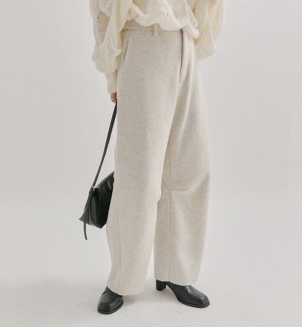  「【年間総売上1位！】裏起毛カーブスウェットパンツ」|チノ|