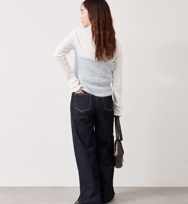  「ふわふわホルターニットビスチェ」|ニット・セーター|