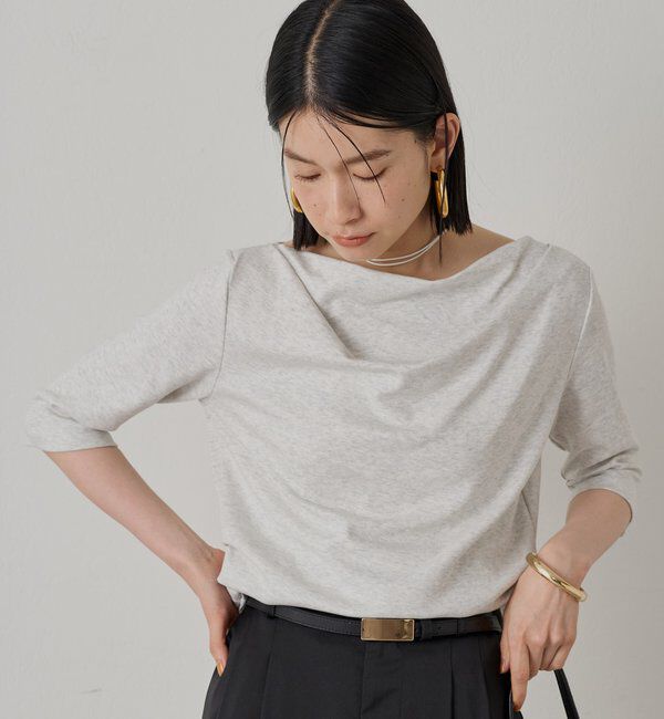  「ドレープカットソー」|Tシャツ・カットソー|