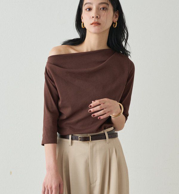  「ドレープカットソー」|Tシャツ・カットソー|