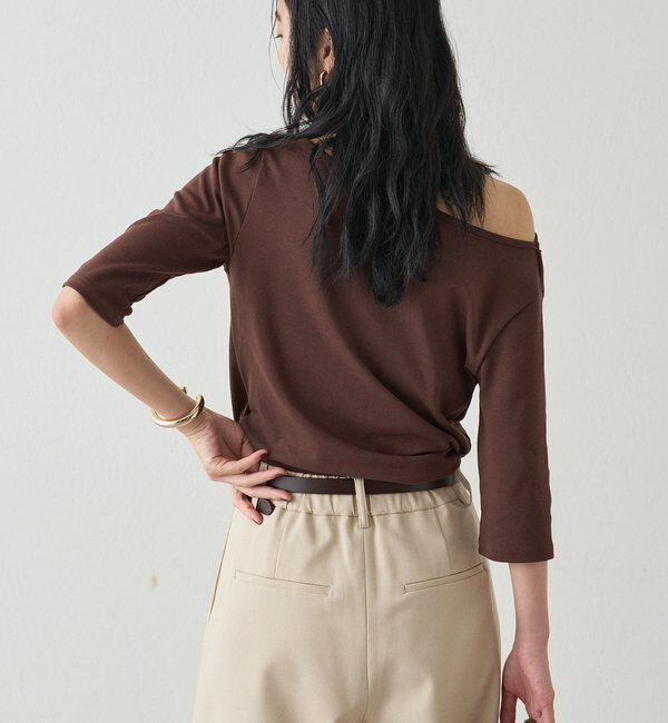  「ドレープカットソー」|Tシャツ・カットソー|