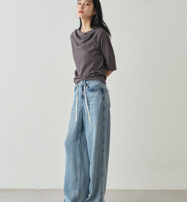 「ドレープカットソー」|Tシャツ・カットソー|