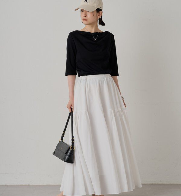  「ドレープカットソー」|Tシャツ・カットソー|