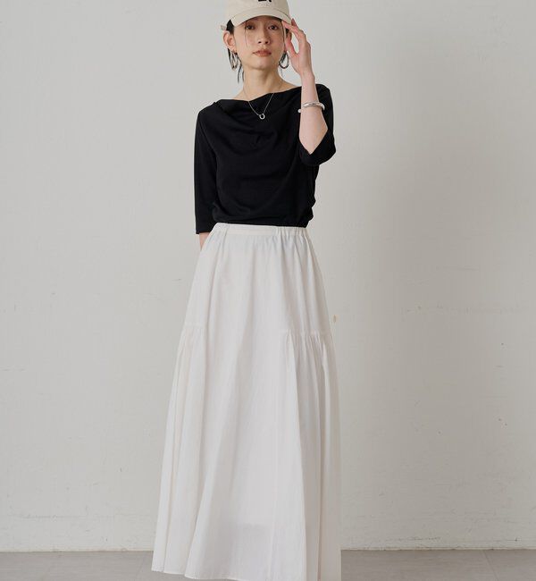  「ドレープカットソー」|Tシャツ・カットソー|