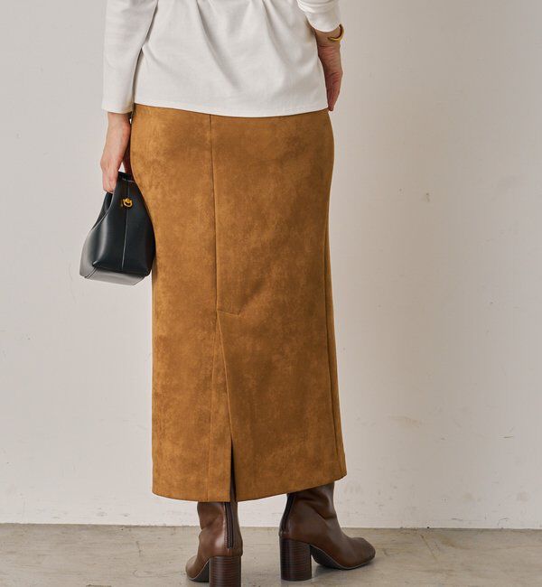  「フェイクスウェードスカート」|スカート|