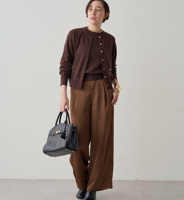 「ウールカシミヤニットカーデ」|ニット・セーター|