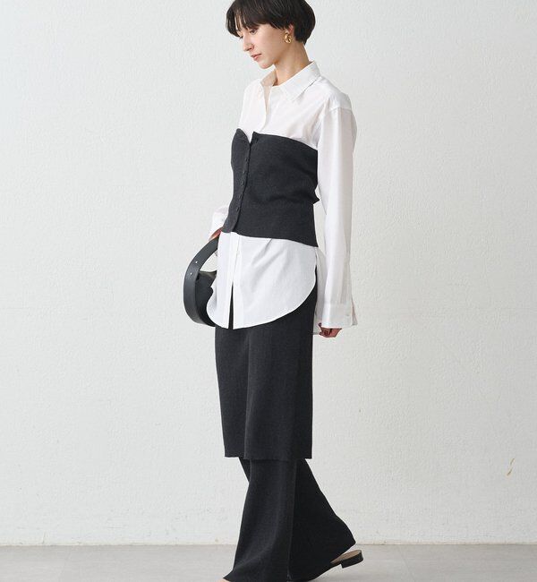 「ニットスカート+パンツセット」|チノ|