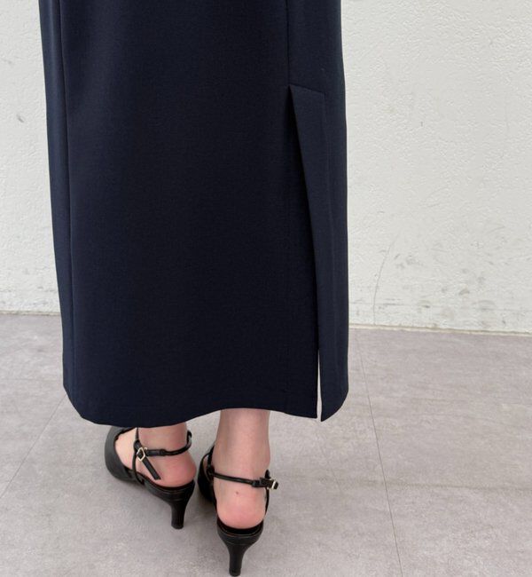  「リネンライクVワンピース」|ワンピース|