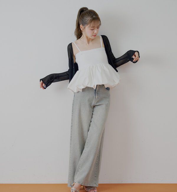  「前後2wayドロストシアーカーディガン」|カーディガン|