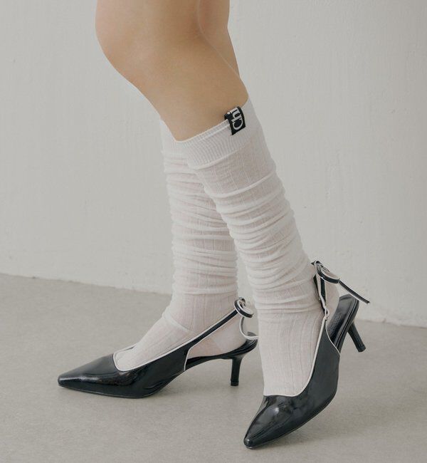  「バックリボンミュール」|パンプス|