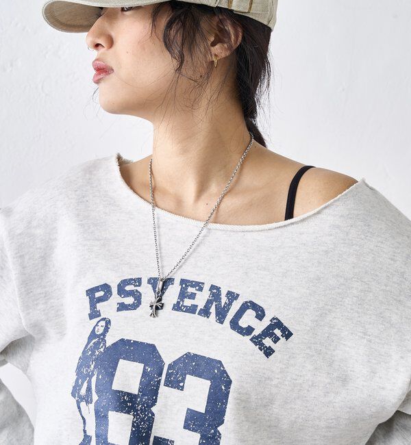  「ELLIOTT NUMBERIHG ONE-SHOULDERSWEATSHIRT」|Tシャツ・カットソー|