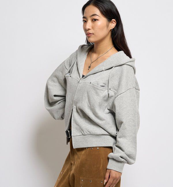  「SLASH POCKET HOODIE」|パーカー|