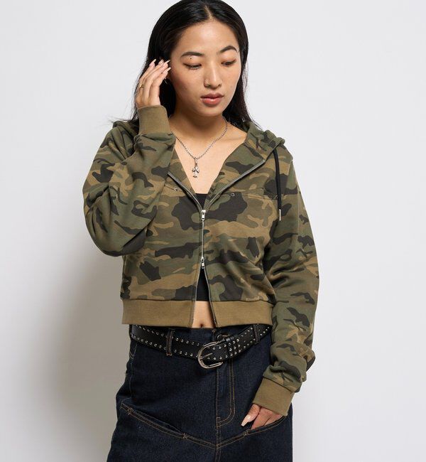  「SLASH POCKET HOODIE」|パーカー|