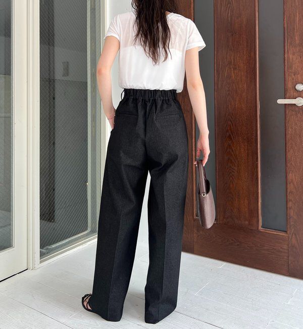  「【前後2WAY】シアーベロアTシャツ」|Tシャツ・カットソー|