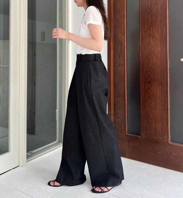  「【前後2WAY】シアーベロアTシャツ」|Tシャツ・カットソー|