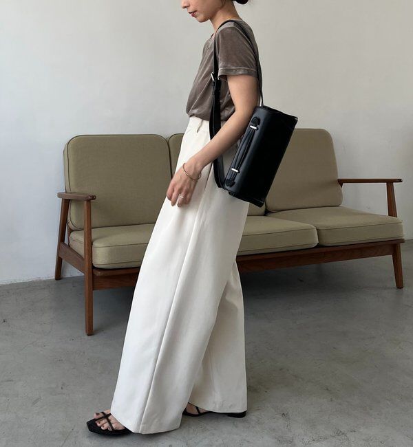  「【前後2WAY】シアーベロアTシャツ」|Tシャツ・カットソー|