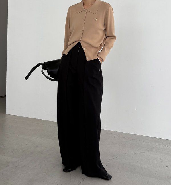  「〈C.L〉ポロカーディガン」|カーディガン|