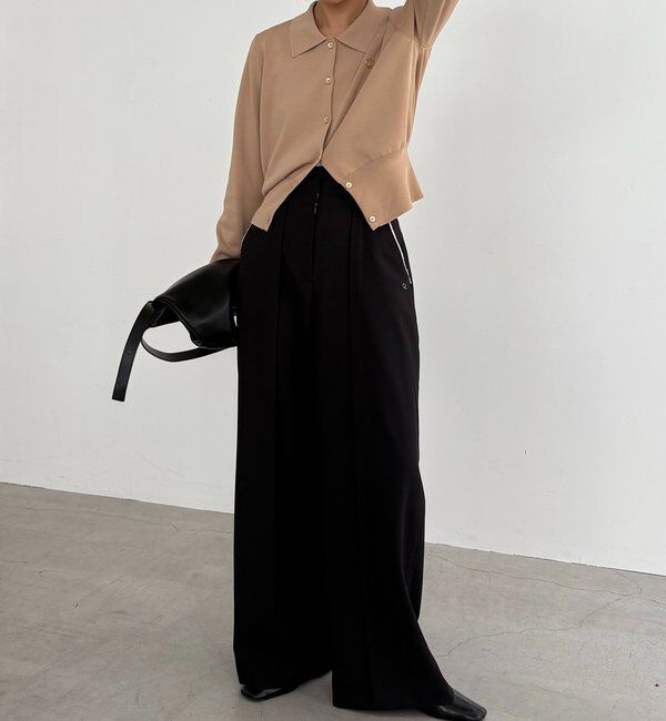  「〈C.L〉ポロカーディガン」|カーディガン|