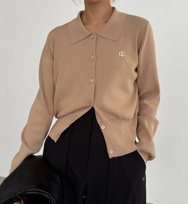  「〈C.L〉ポロカーディガン」|カーディガン|