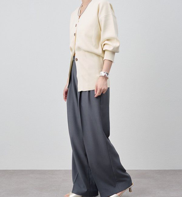  「スムースシェイプカーディガン」|カーディガン|