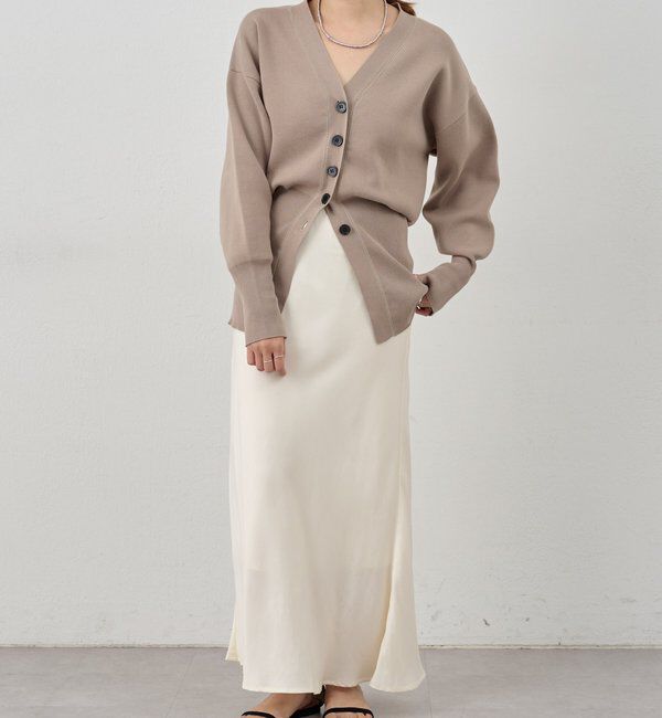  「スムースシェイプカーディガン」|カーディガン|