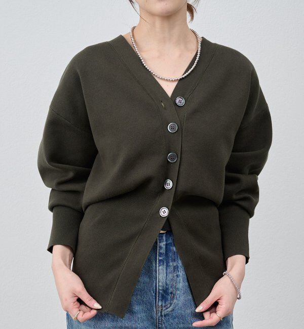  「スムースシェイプカーディガン」|カーディガン|