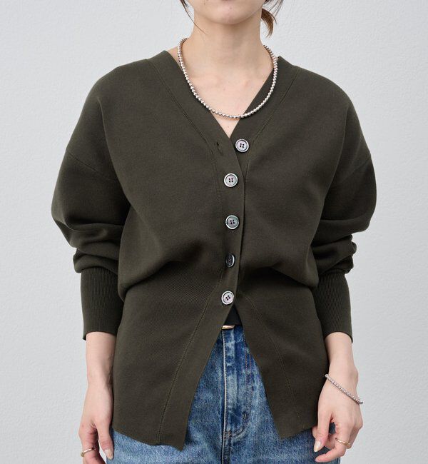  「スムースシェイプカーディガン」|カーディガン|