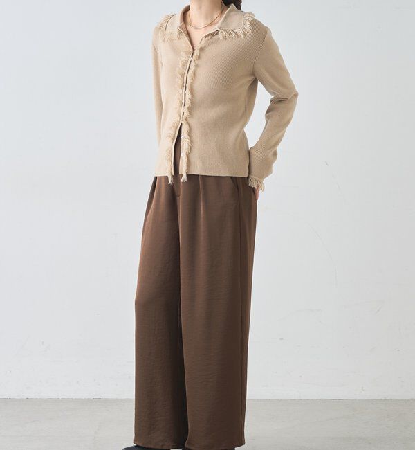  「フリンジカーディガン」|カーディガン|