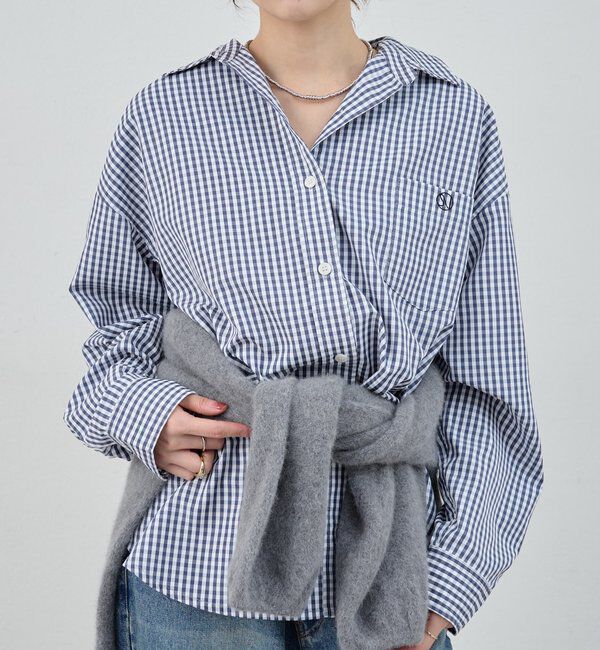  「ギンガムチェックシャツ」|シャツ・ブラウス|