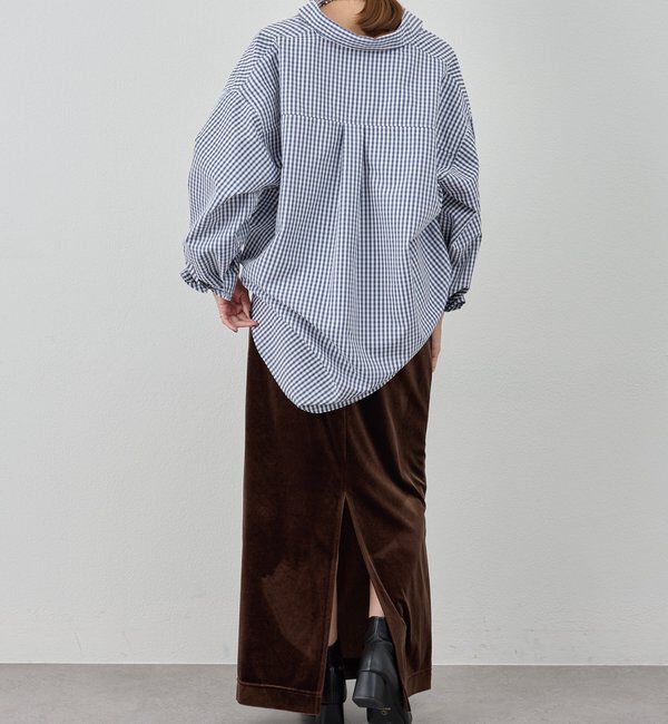  「ギンガムチェックシャツ」|シャツ・ブラウス|