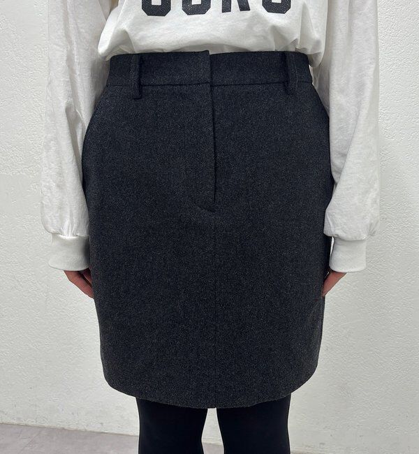  「ウールミニスカート」|スカート|