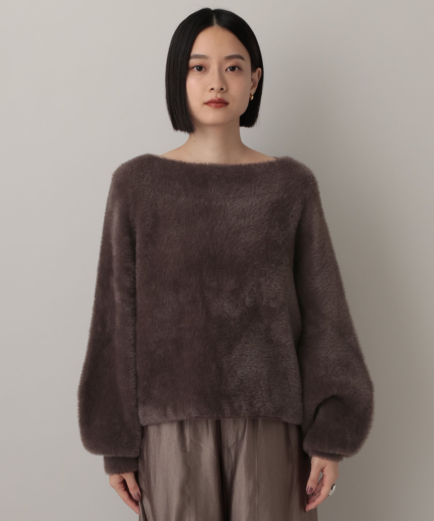 A part by 「ウォームニットシャギープルオーバー」|ニット・セーター|